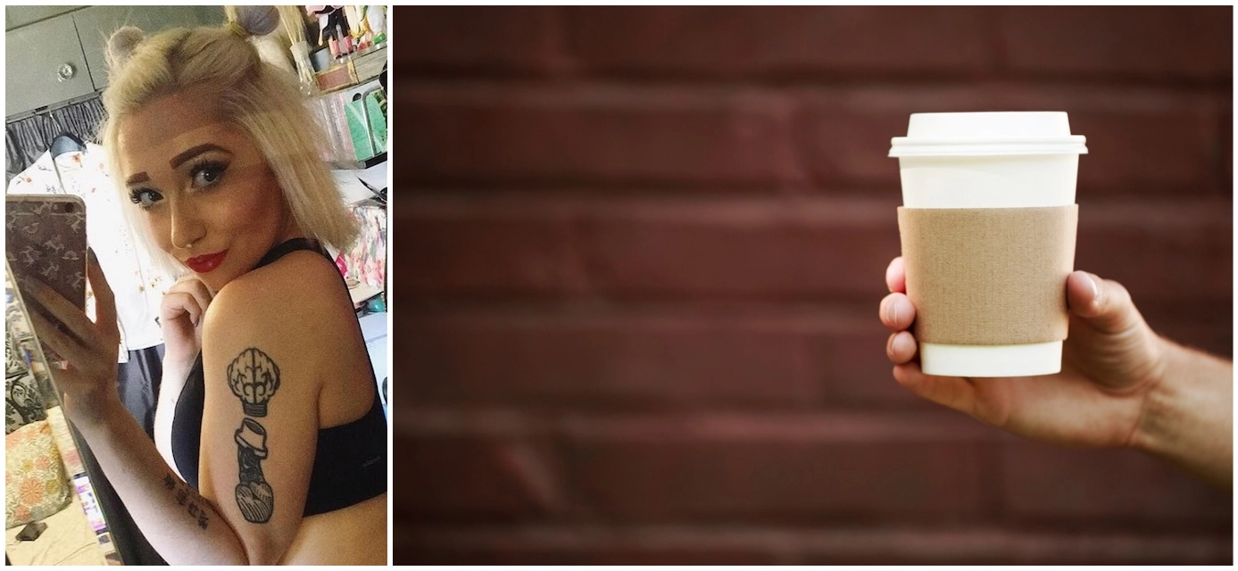 Melissa fick stora brännskador i knät på en date: Nu rasar hon mot den populära cafékedjan