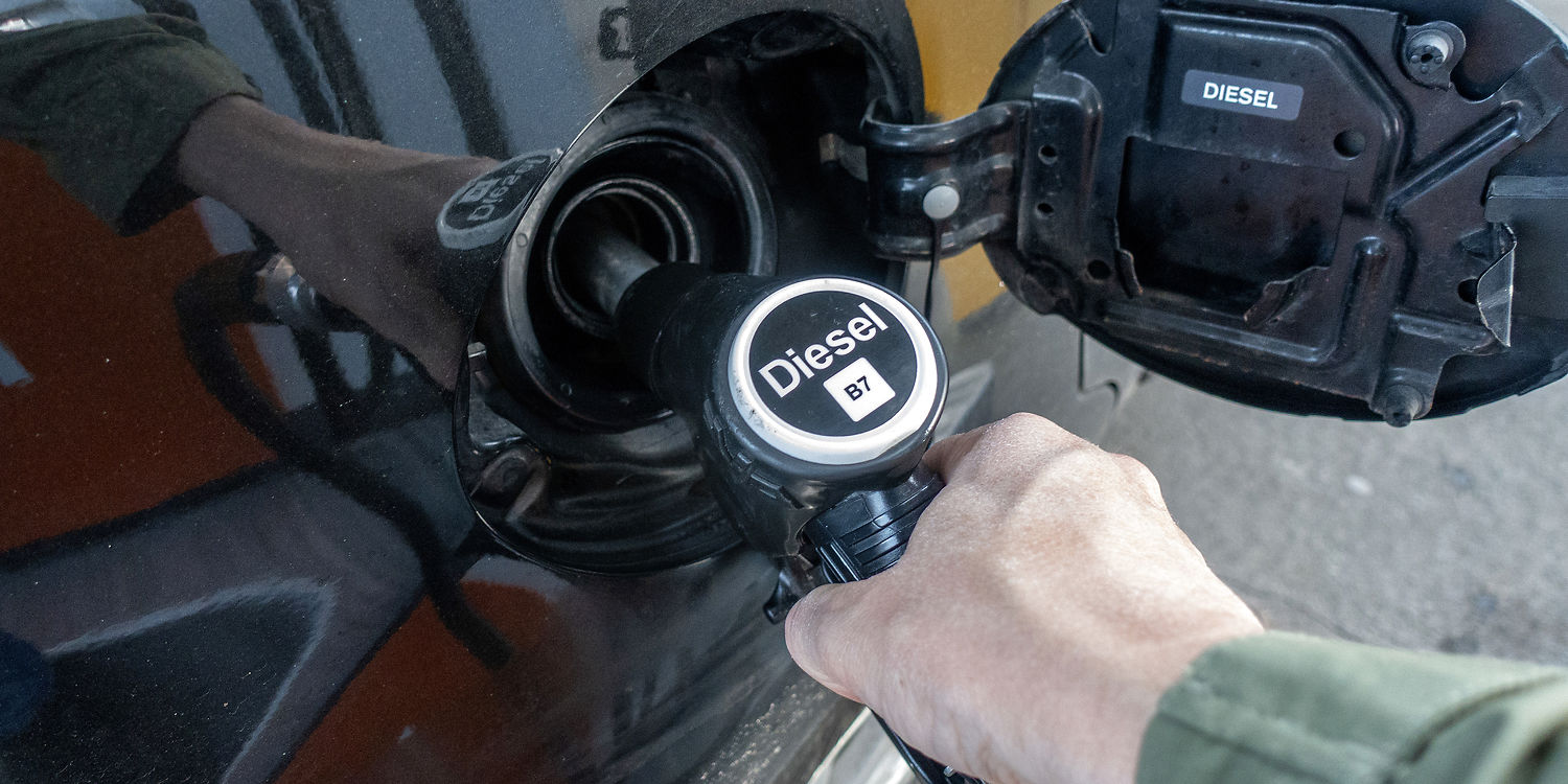 Dieseln är över 25 kronor