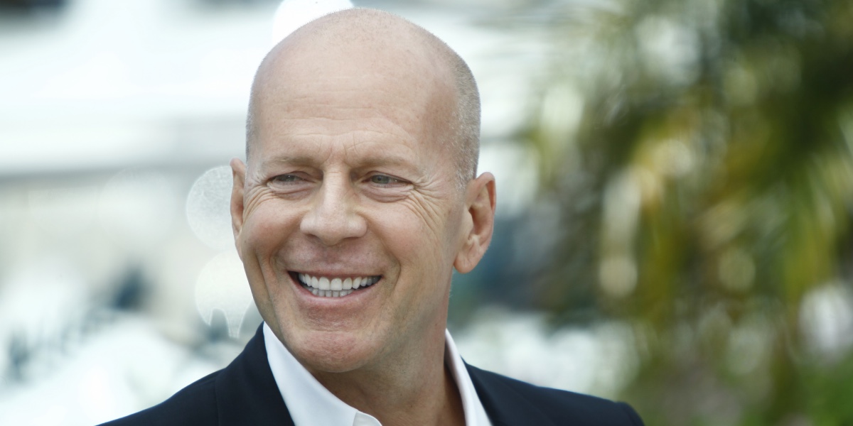 Bruce Willis med glädjande nyheter