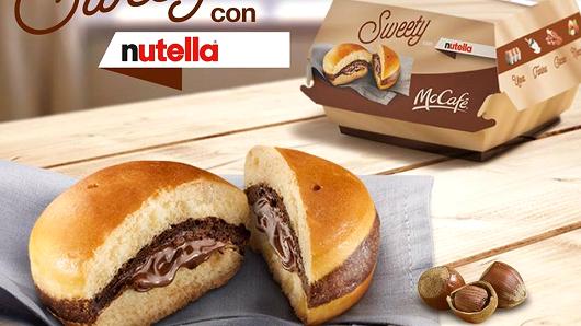 Bra nyhet för alla Nutella-älskare: McDonald’s har en ny burgare!