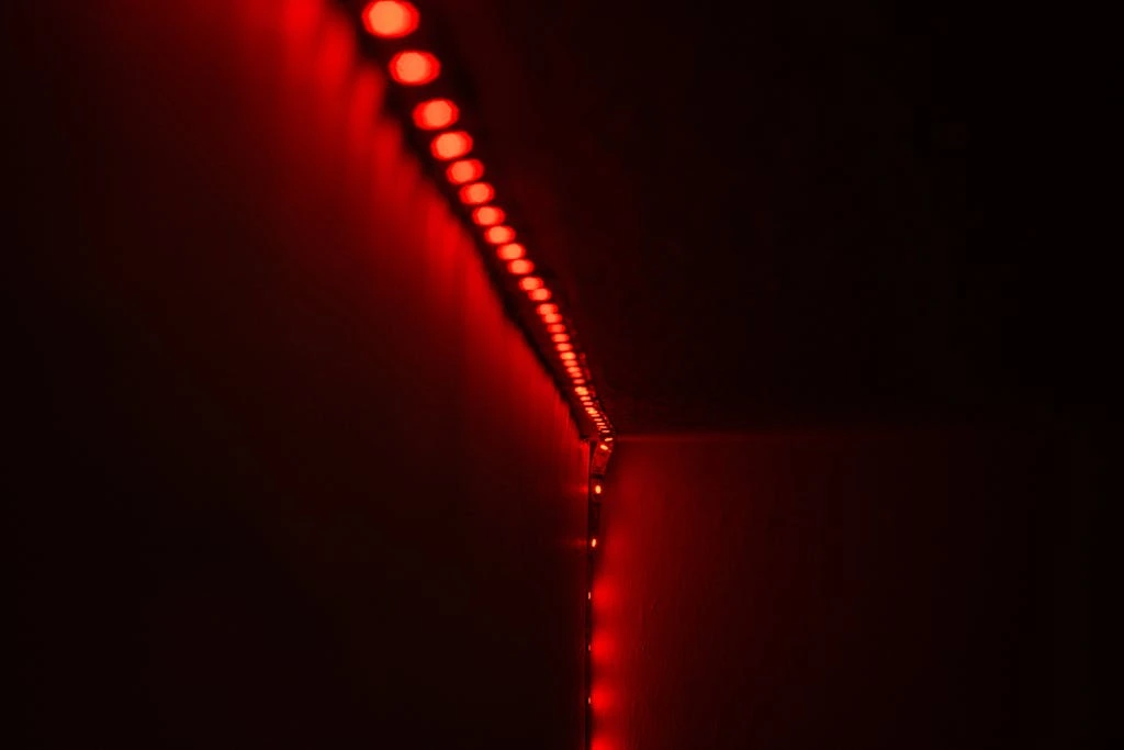 Vacker belysning med RGB LED strips