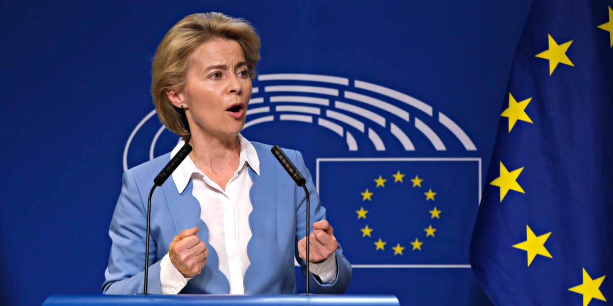 Von der Leyen siktar på allians med pro-ukrainska partier