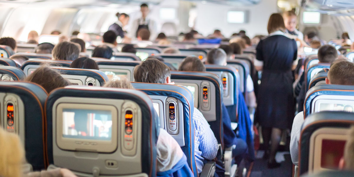 Obehaglig upptäckt på flygplan: Blodfläck från tidigare passagerare