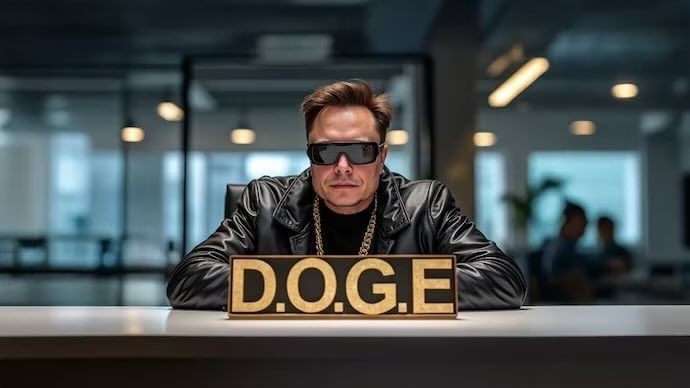 Musk försvarar Doge-programmet: ”Vi sparkar bara de lata”