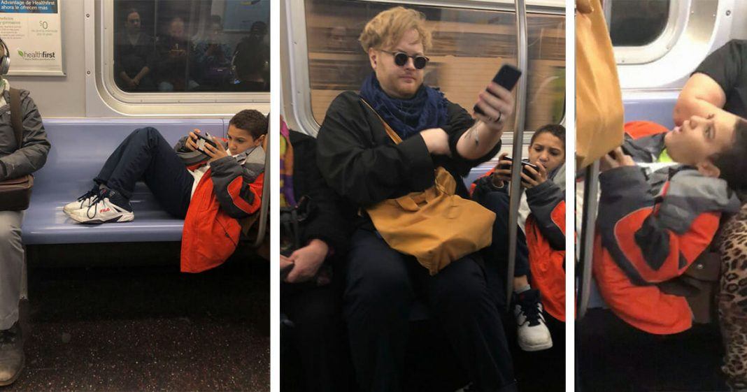 Pojke vägrar ta ner benen från sätet för att ge plats: Då får en av passagerarna nog
