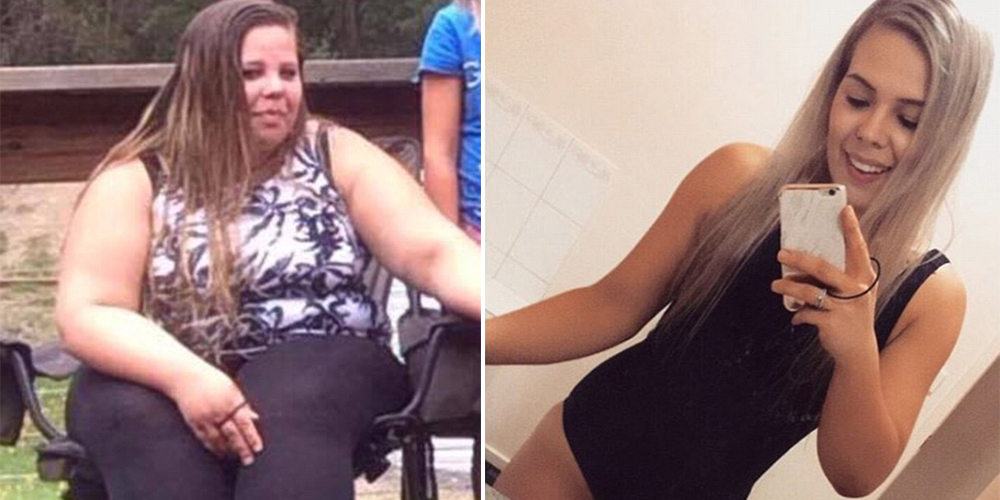 Vikten steg och steg efter att ung mamma fött: Då tog hon bort en sak ur sin kost