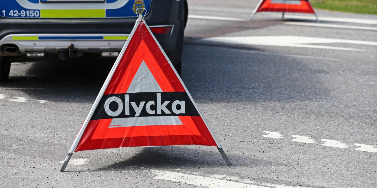 Man död efter trafikolycka