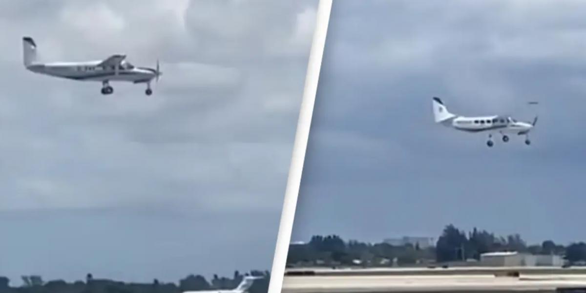 Passagerare tvingades ta kontrollen när piloten blev sjuk: Landningen slutade inte som väntat