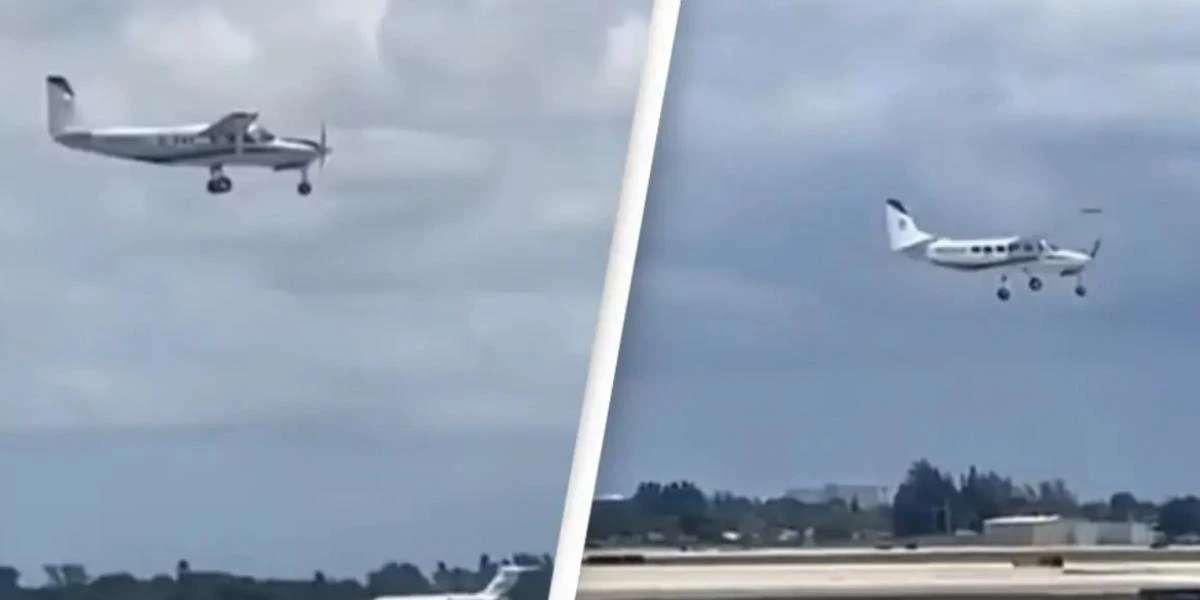Passagerare tvingades ta kontrollen när piloten blev sjuk: Landningen slutade inte som väntat
