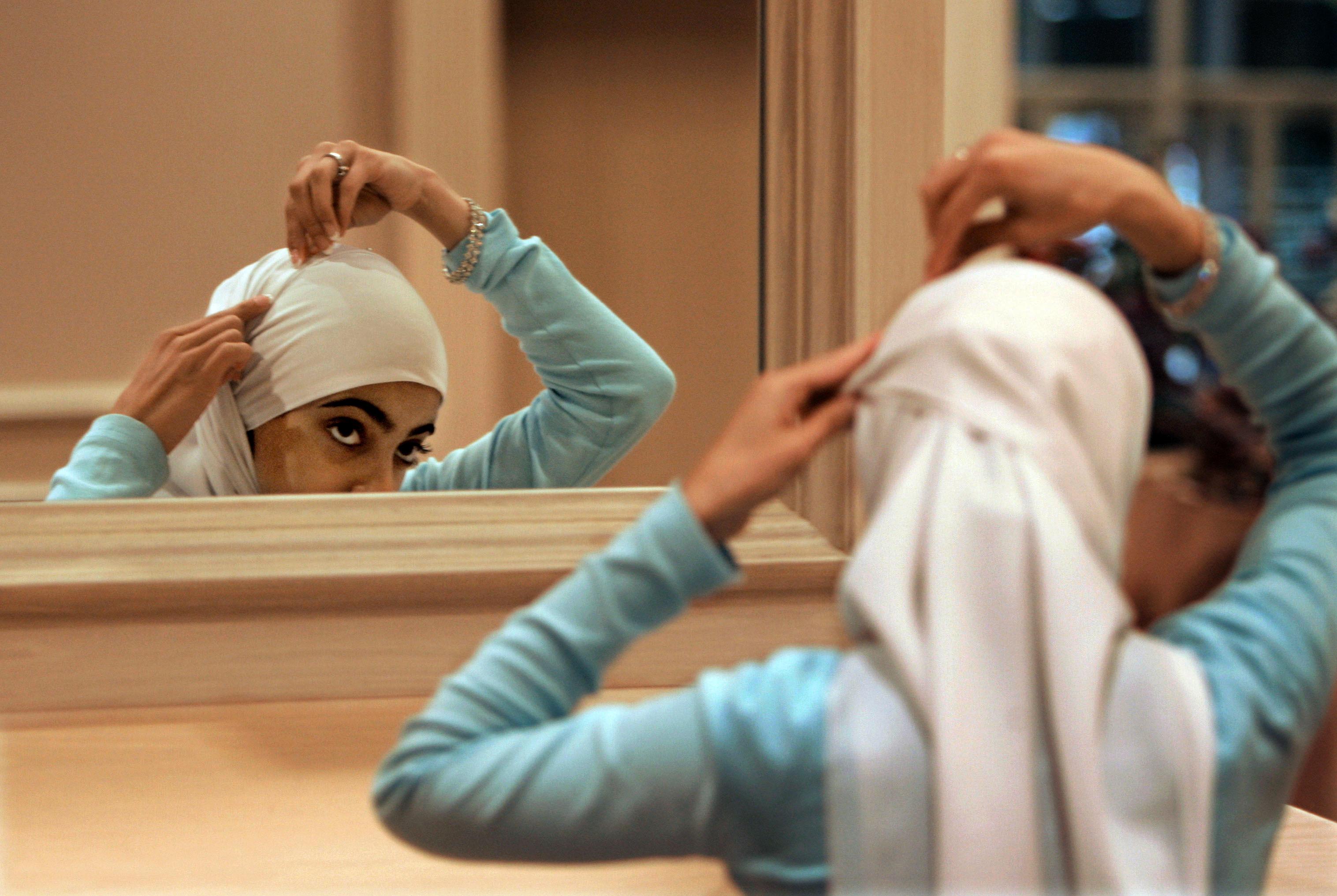 Merete vägrade släppa in kvinna med hijab