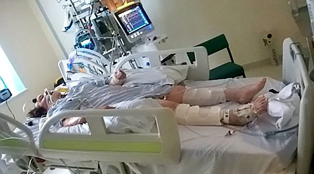 22-årig dotter förklarad hjärndöd: När läkarna stängde av respiratorn började mamman skrika