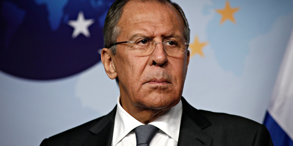 Putins ”högra hand” Sergey Lavrov är rasande