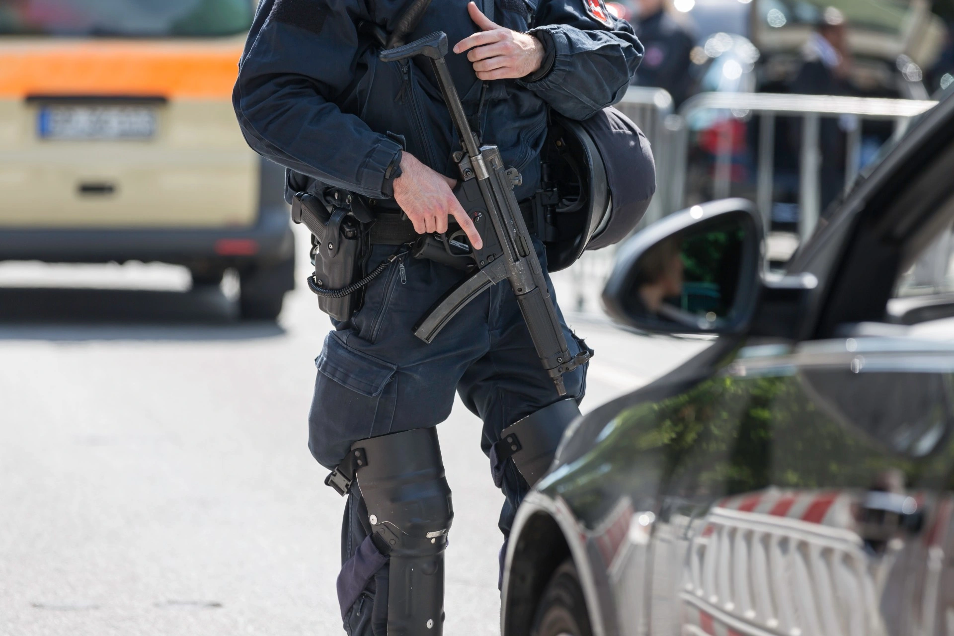 Tysk gräns polis