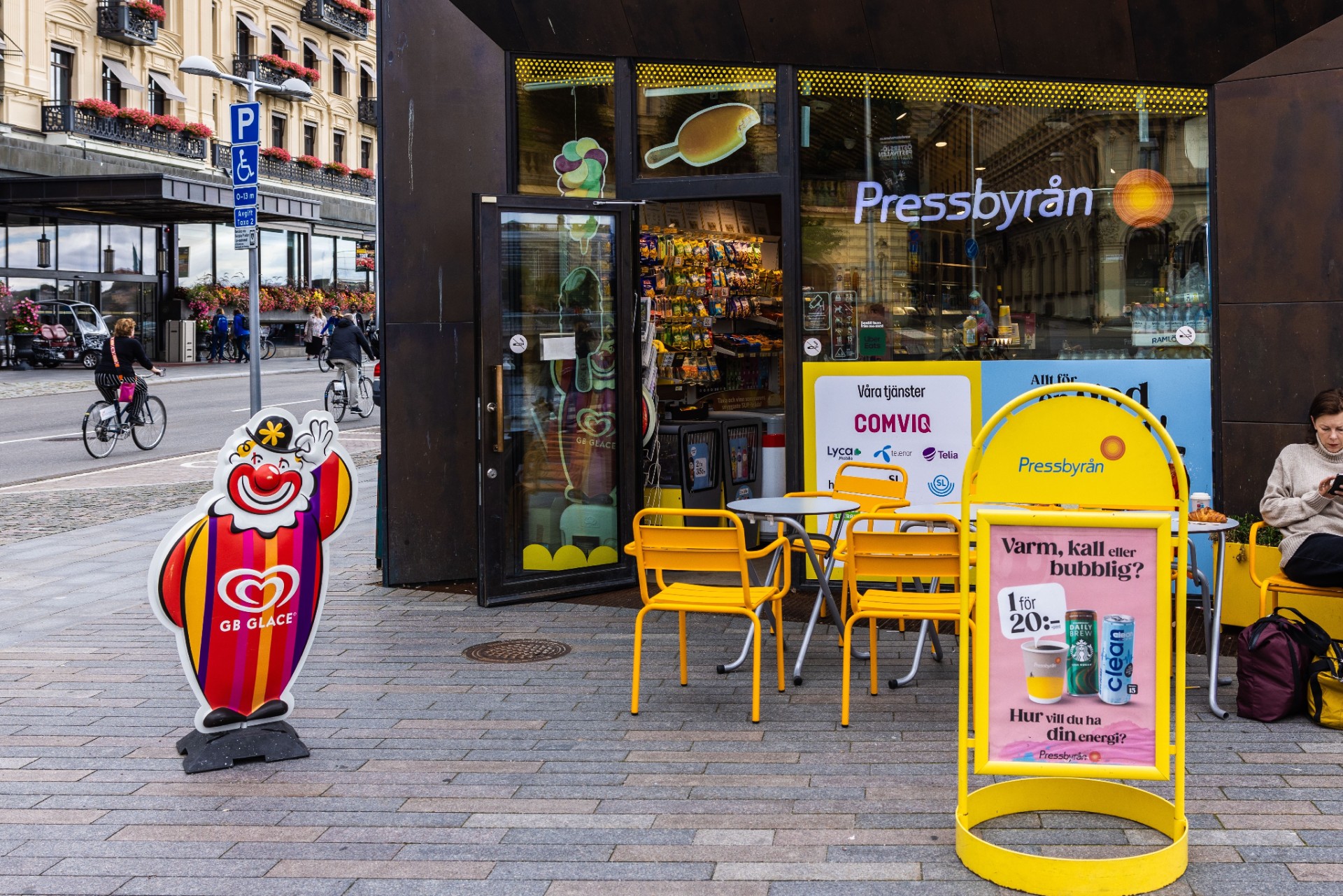 Smörgåsbråk på Pressbyrån eskalerade: En person skadad