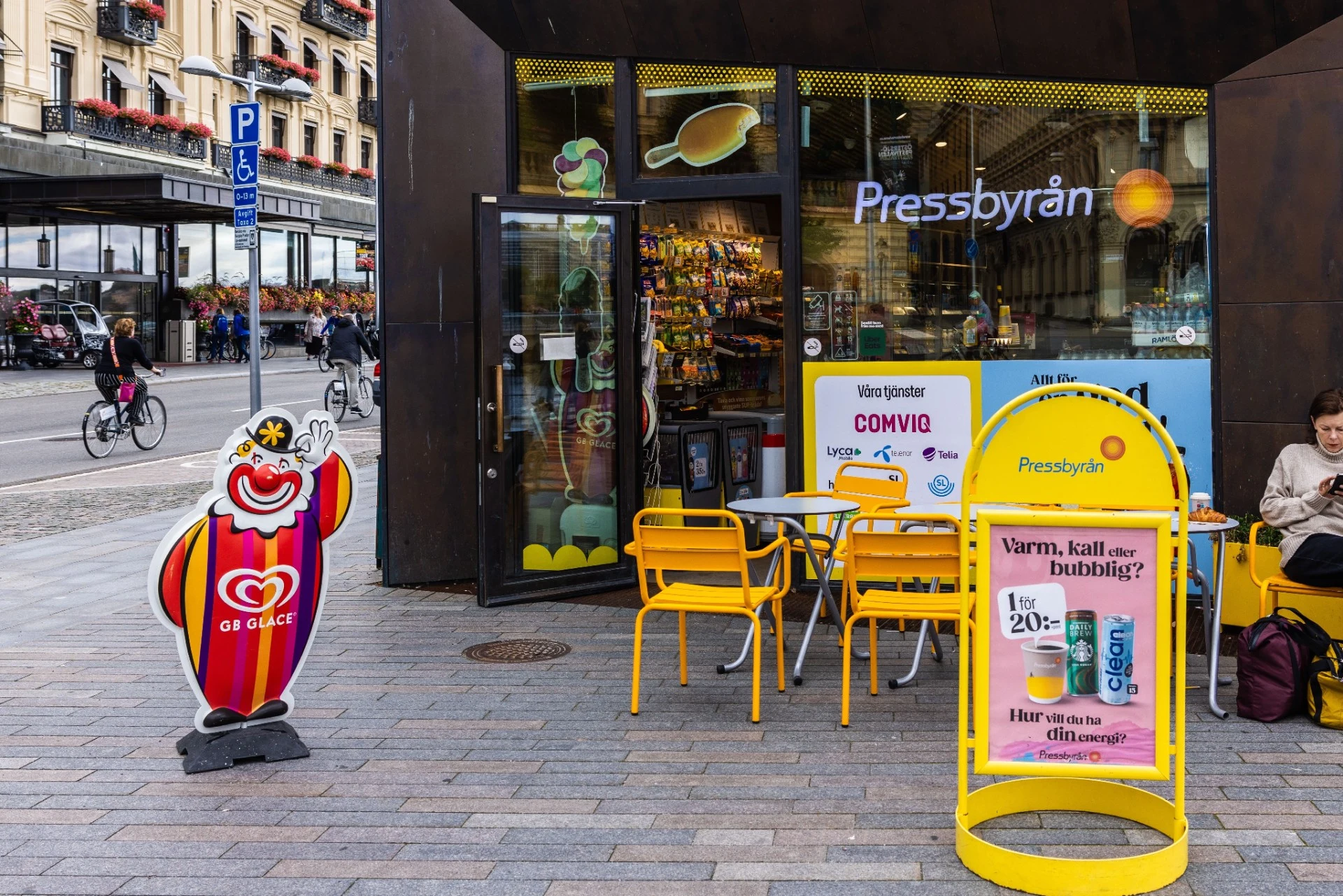 Smörgåsbråk på Pressbyrån eskalerade: En person skadad