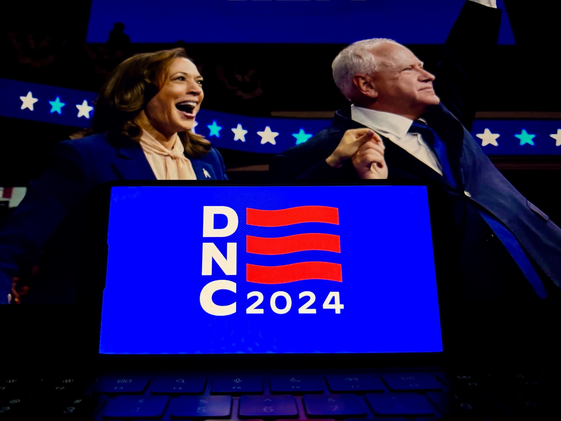 Kamala Harris lovar en nystart och vapenvila i Gaza i kraftfullt tal i natt