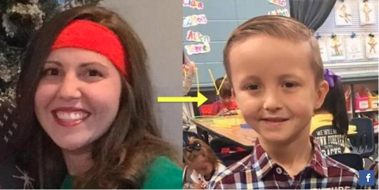 Son berättar för mamma, att han har en tvilling i skolan: Hon bryter ihop när hon ser bilden