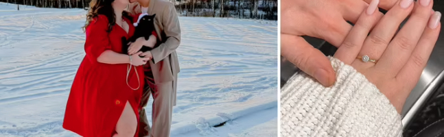 Influensern och artisten har förlovat sig