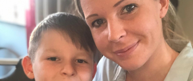 9-åriga Vincent räddade livet på sin mamma