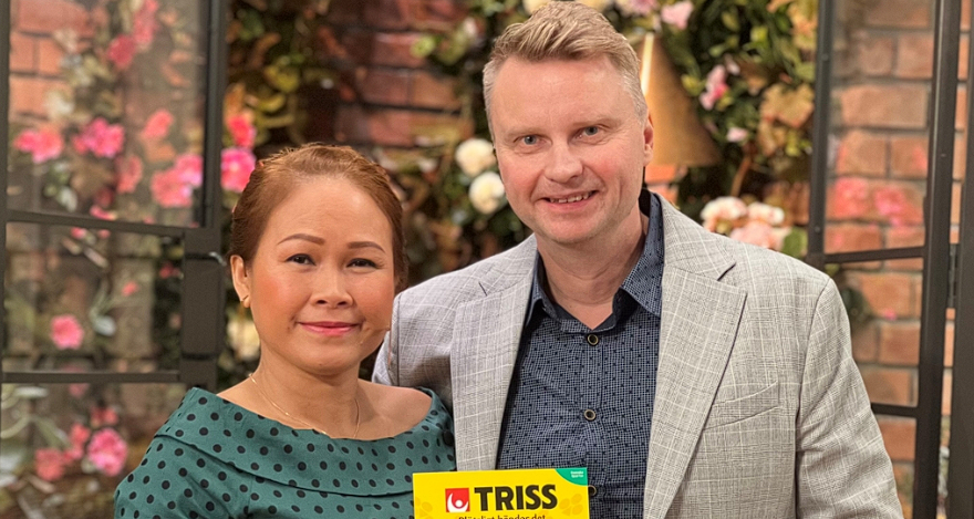 Khammy från Borås skrapar fram en halv miljon på TV-Triss i Nyhetsmorgon – En dröm som blivit verklighet