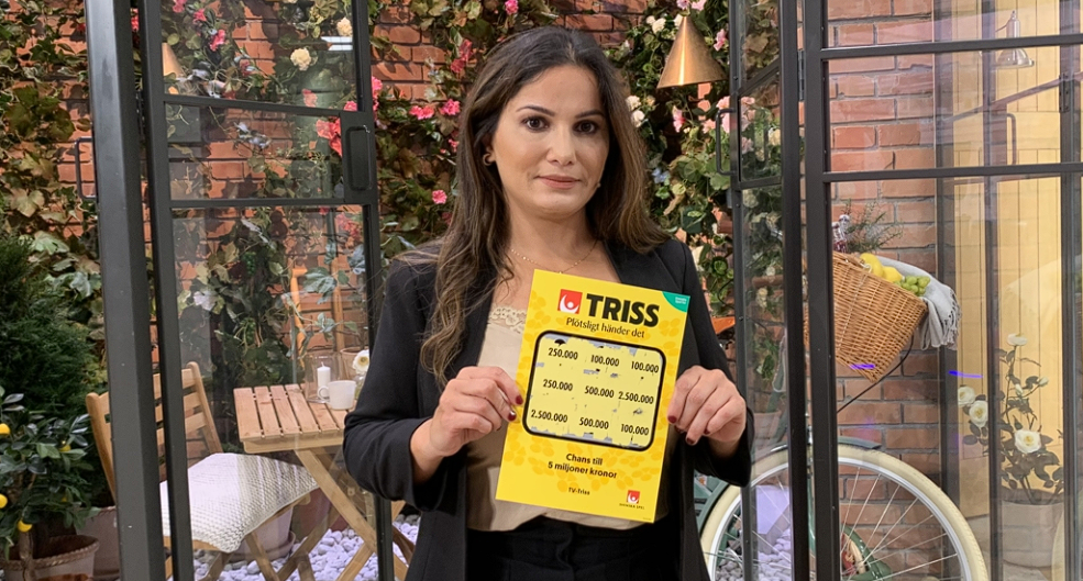 Jönköpingspar vinner stor på Triss i TV4 – nu väntar resor och renoveringar