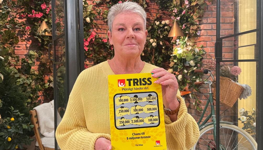Tove gör det otroliga: Vinner storvinst på Trisskrapet i TV4