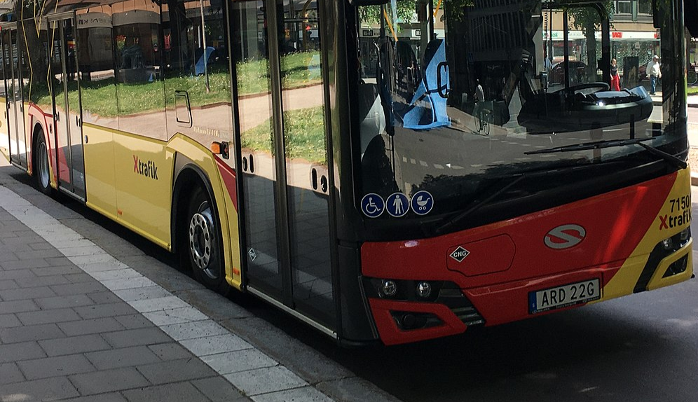 Ishalka stoppar busstrafik i södra Hälsingland