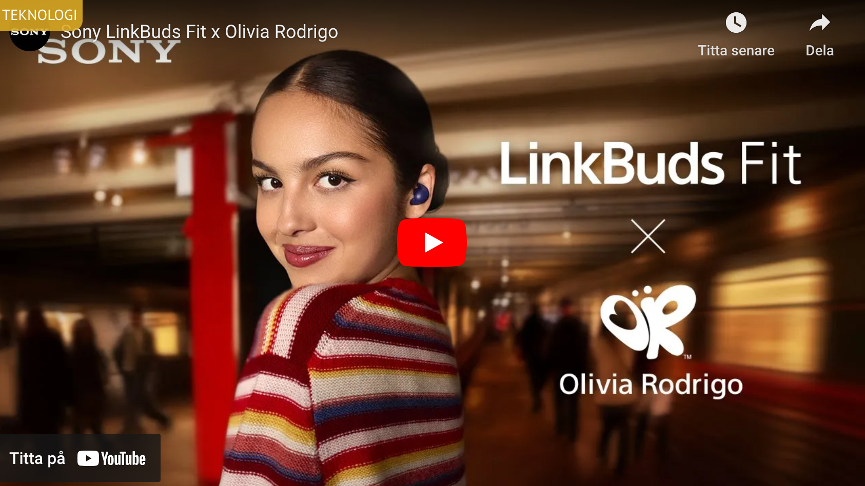 Sony LinkBuds Fit: De perfekta träningslurarna för dig som inte gillar in-ear