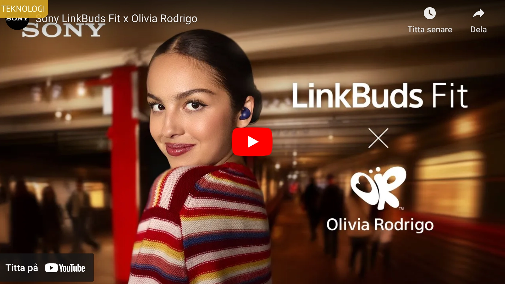 Sony LinkBuds Fit: De perfekta träningslurarna för dig som inte gillar in-ear