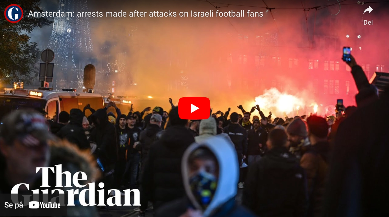 Fem dömda för våldsamt upplopp – fotbollsvåldet i Amsterdam får konsekvenser