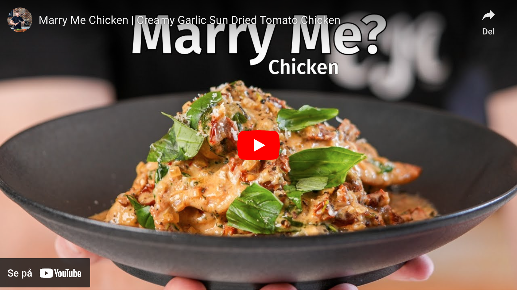 Krämig kycklinggryta med italienska smaker – receptet på ”Marry Me Chicken”