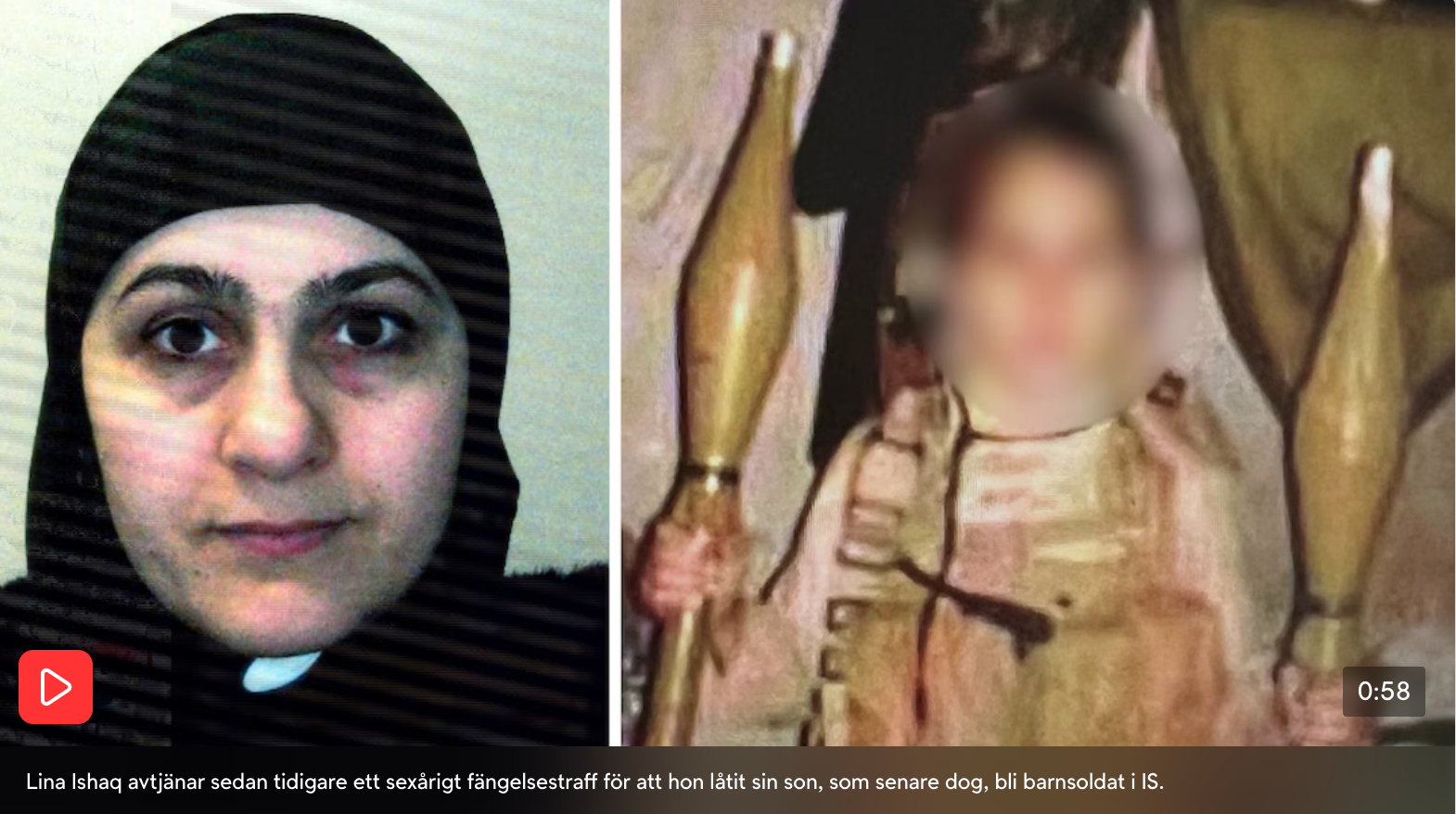 Historisk dom: IS-kvinnan Lina Ishaq döms för brott mot mänskligheten – får 12 års fängelse