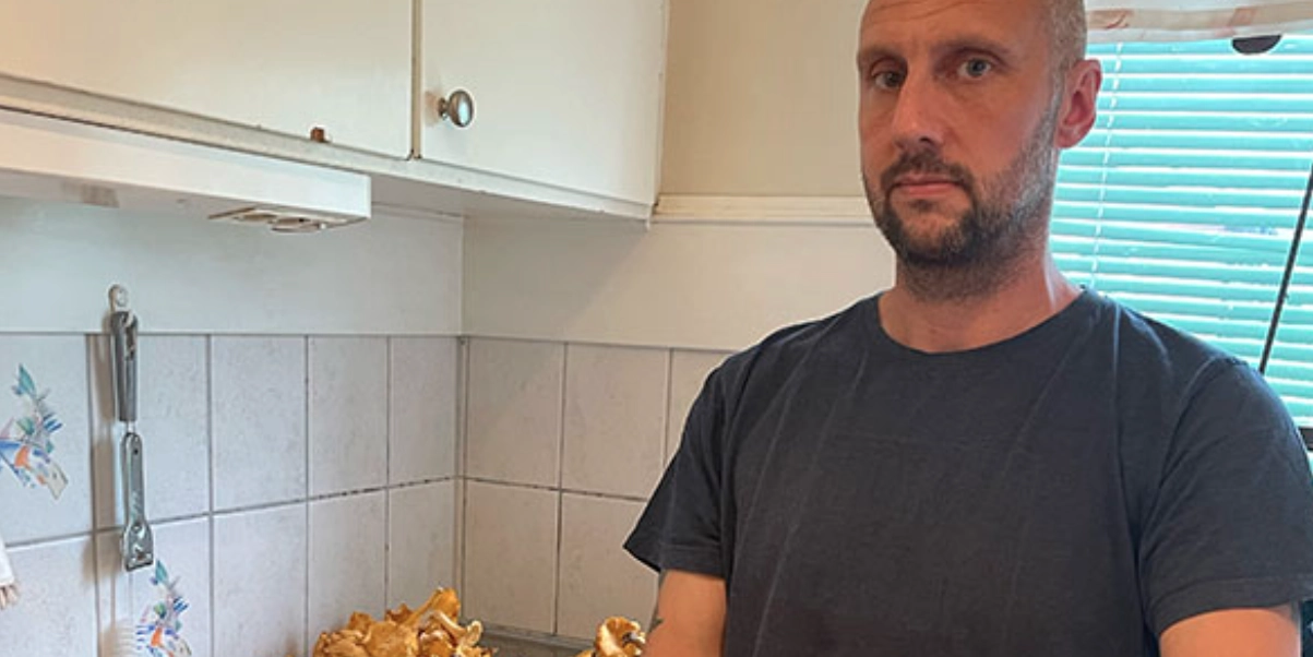 Peter plockade 80 kilo kantareller: Vad har gjorde sen har rört folk till tårar