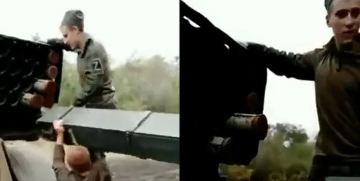 Video av ryska soldater som laddar en stridsvagn blir viral: Vad i hela friden håller de på med?