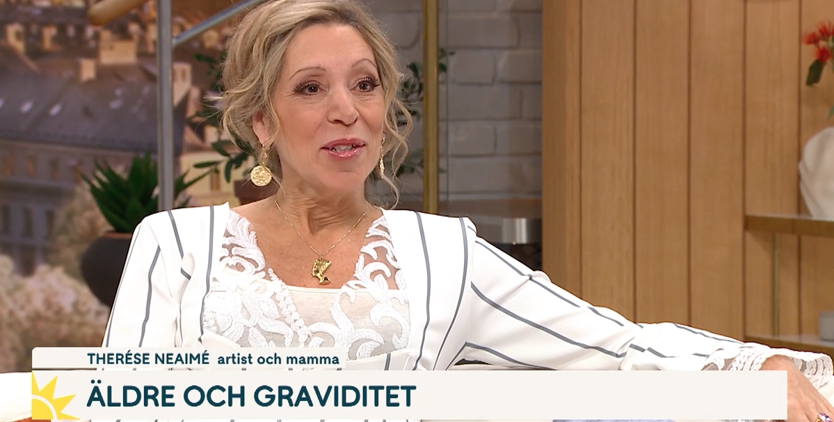 53-åriga Therése Neaimé förbereder sig för fjärde barnet: ”Jag älskar att inspirera”
