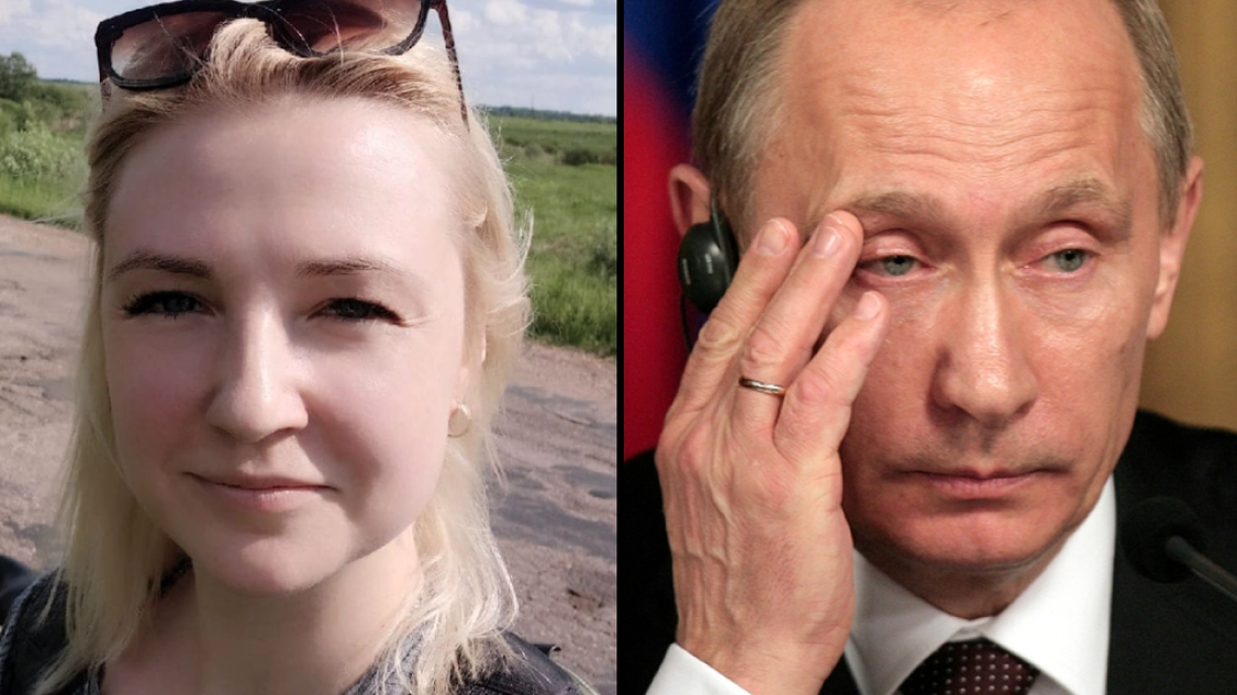 40-årig ensamstående mamma siktar på att besegra Putin i presidentvalet
