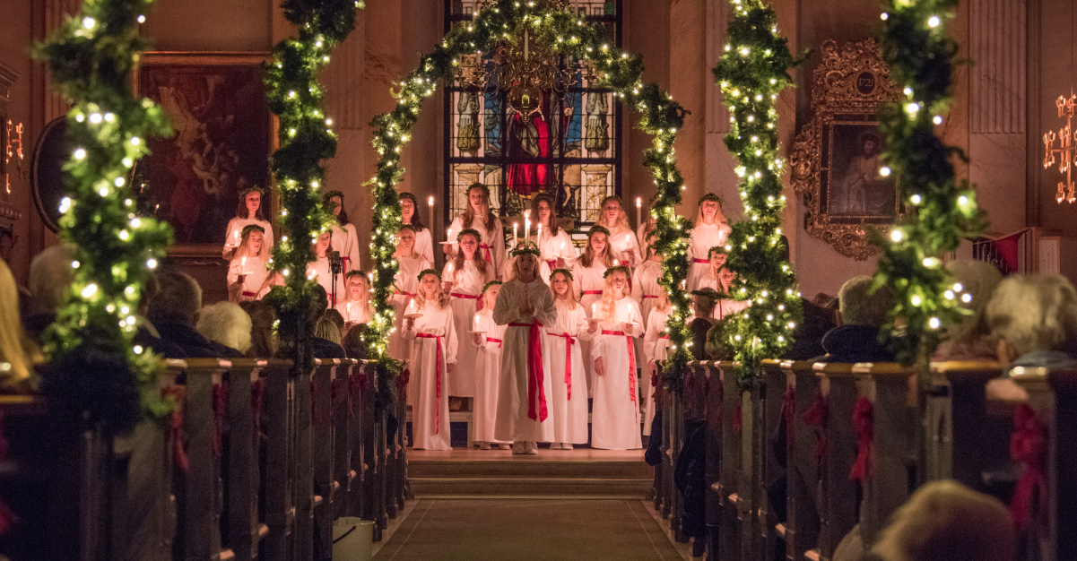 Lucia kommer med moln, mildluft och hala vägar
