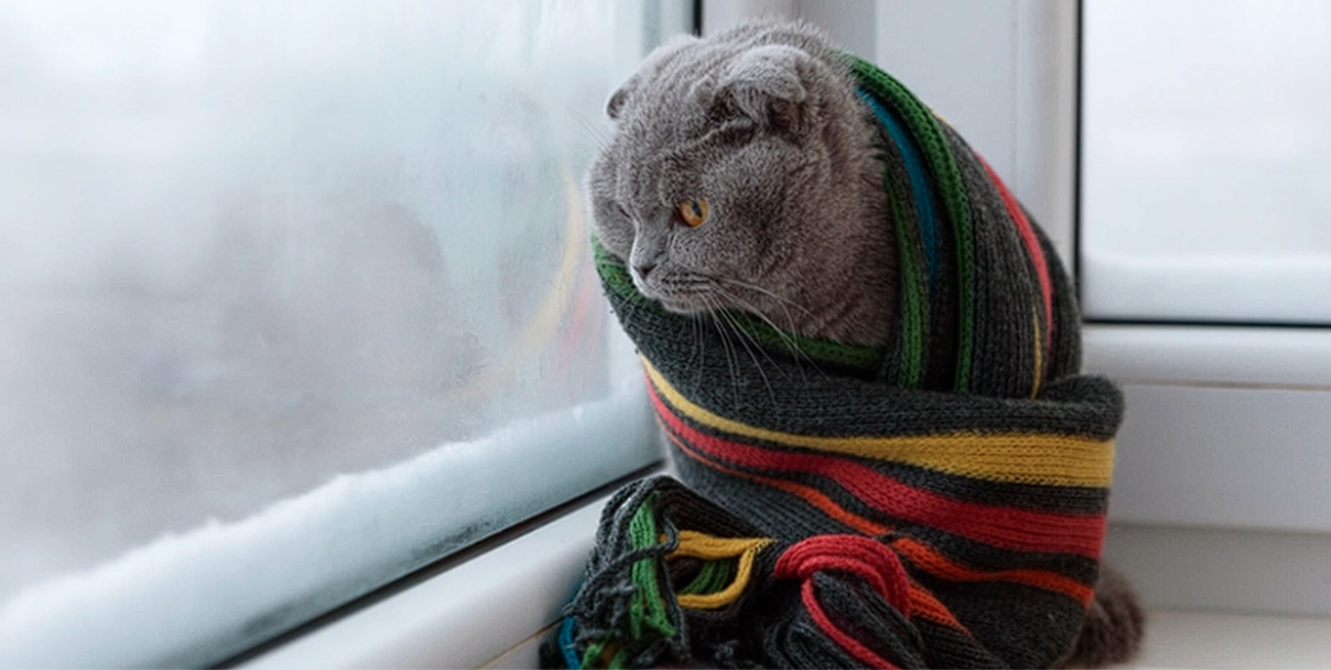 Inte bara farligt för människor: Kallt väder kan vara dödligt för din katt