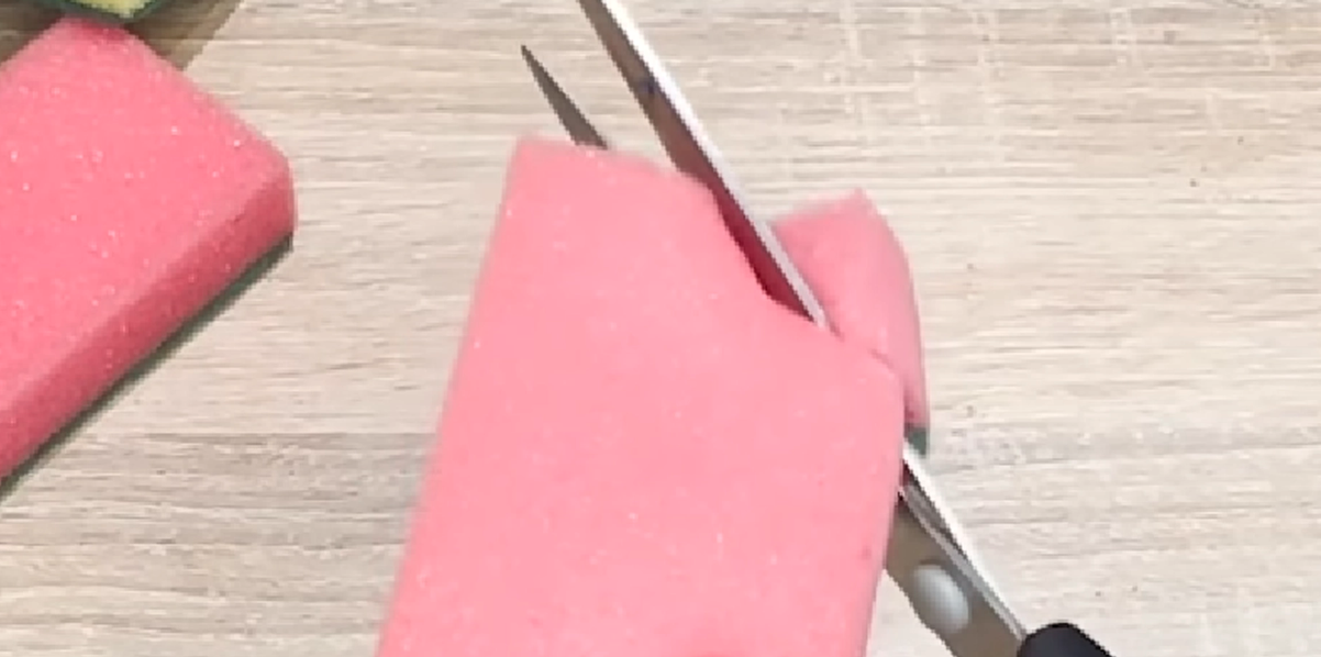 Skär ett hörn av din disksvamp: Ett praktiskt tips som du önskar att du visste om tidigare