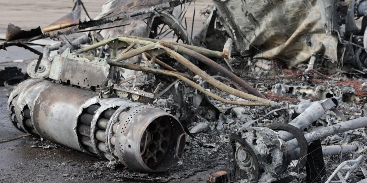 Video: Drönarattack mot flygutbildningscenter i Ryssland