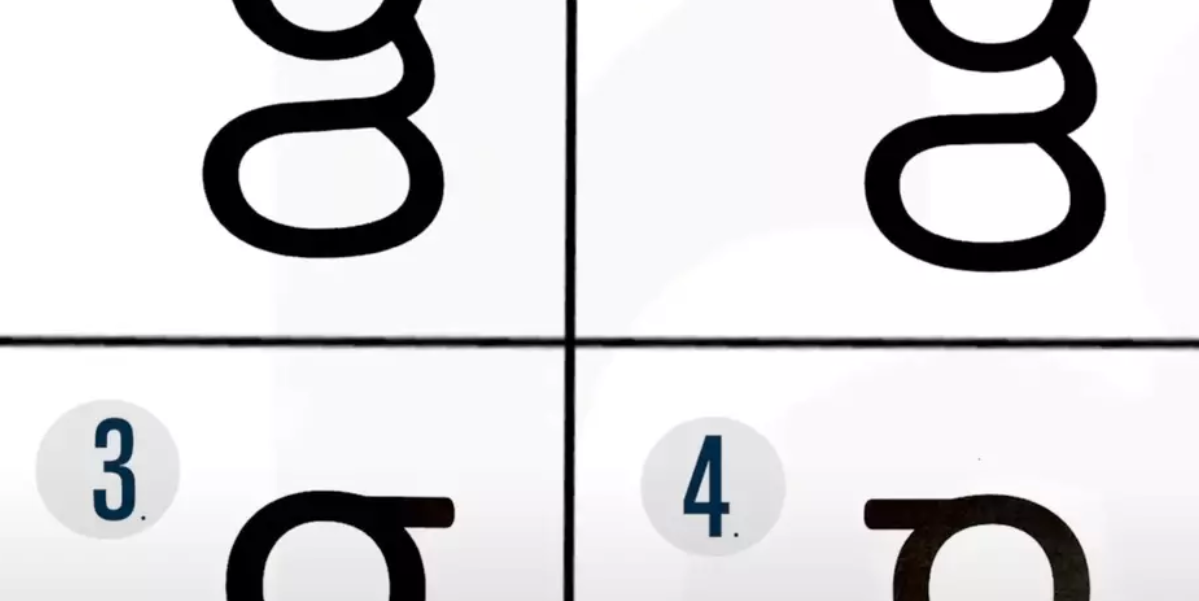 Har du svaret? Endast 1 av 38 kan peka ut hur ett ”G” ser ut