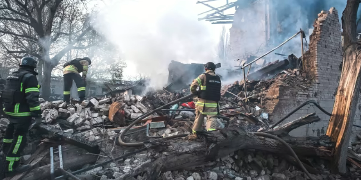 Ryska anfall mot Zaporizjzja: 256 beskjutningar på ett dygn