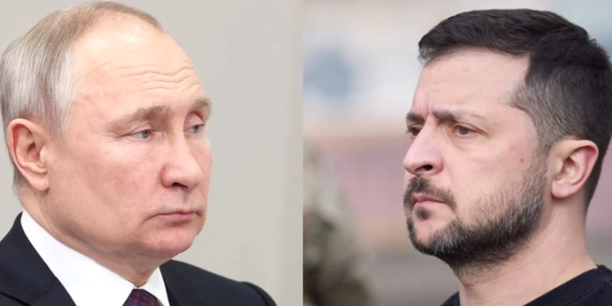 Ryssland efterlyser Ukrainas president Zelensky