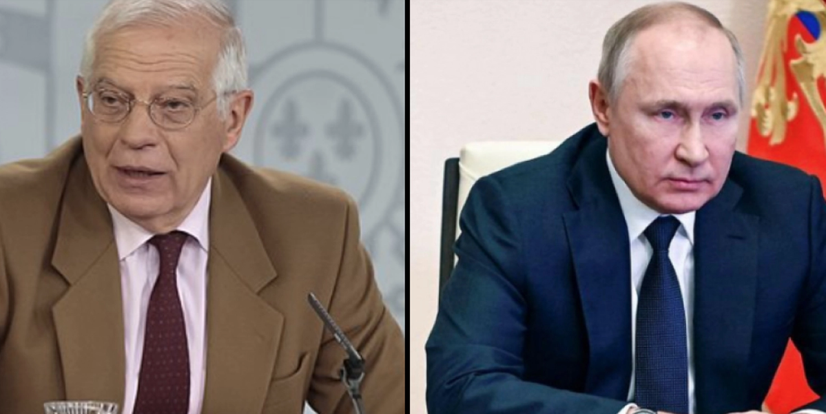 Josep Borrell uppmanar EU-länder att bojkotta Putins ”installation”