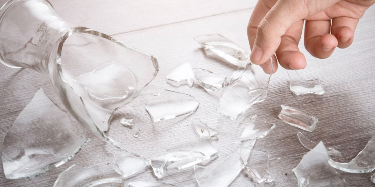 Ett enkelt knep för att hitta även de minsta glasskärvorna