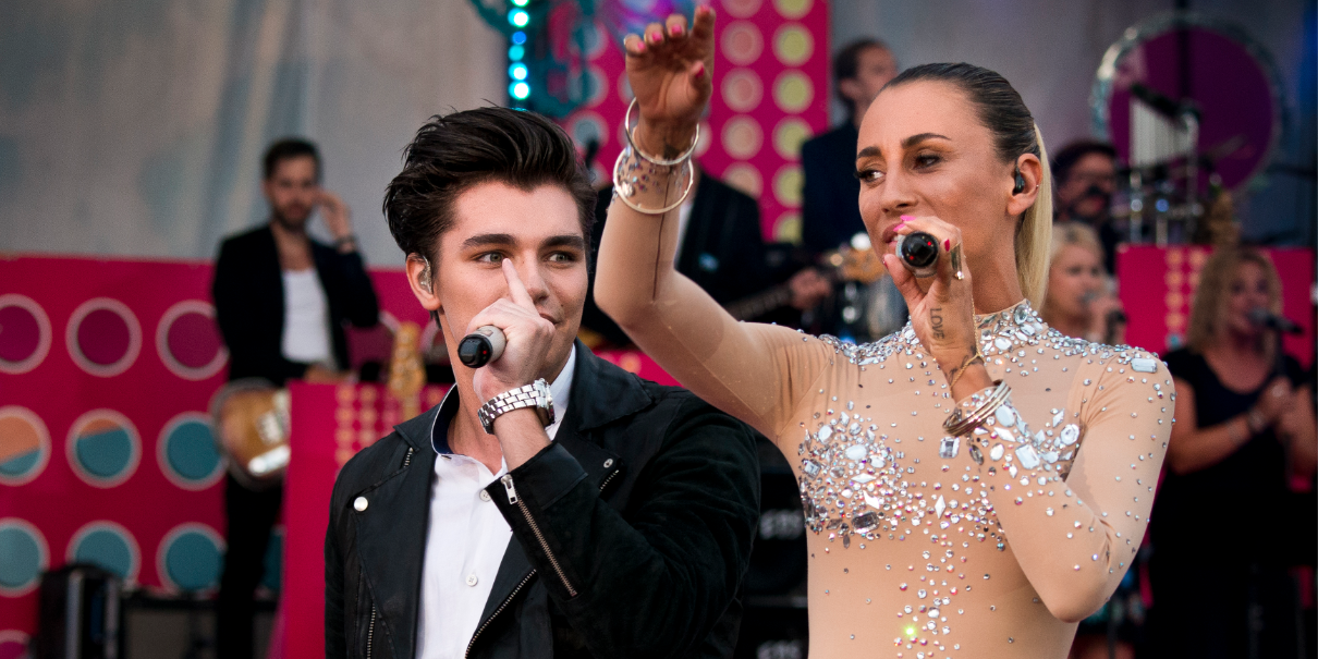 Efter skilsmässan: Eurovision-stjärnan visar upp nya kärleken