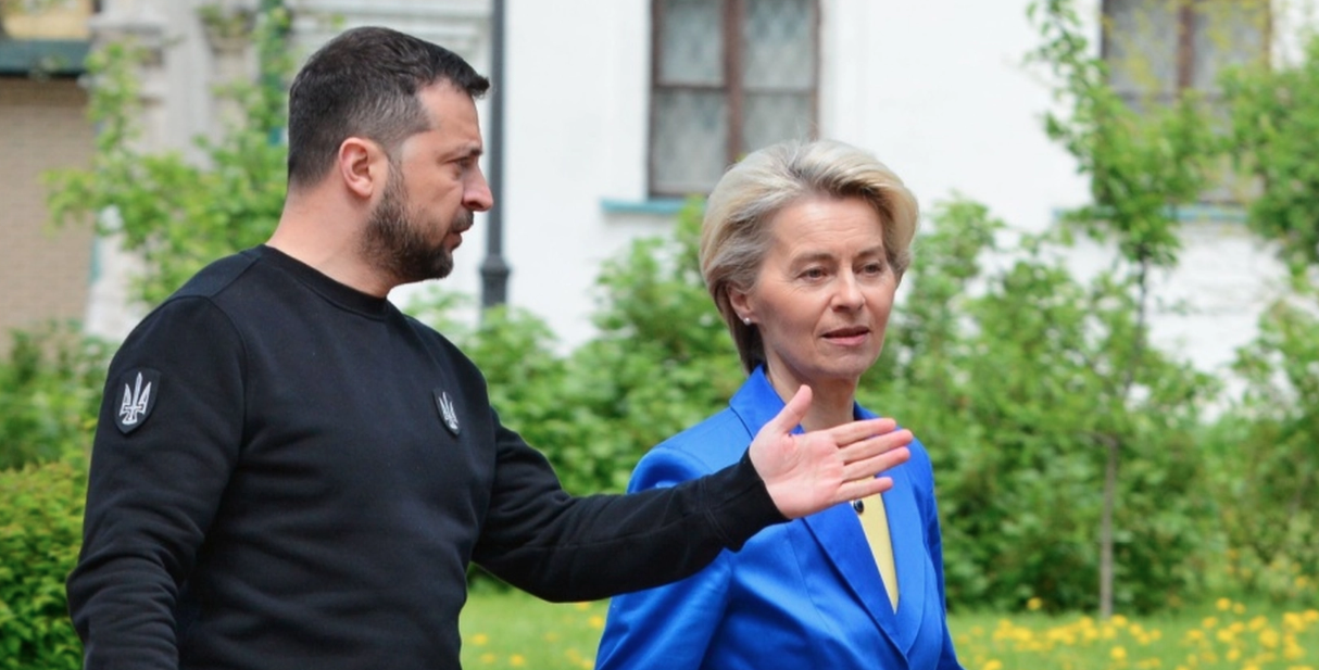 Von der Leyen bekräftar: Ukraina redo för medlemskapsförhandlingar med EU