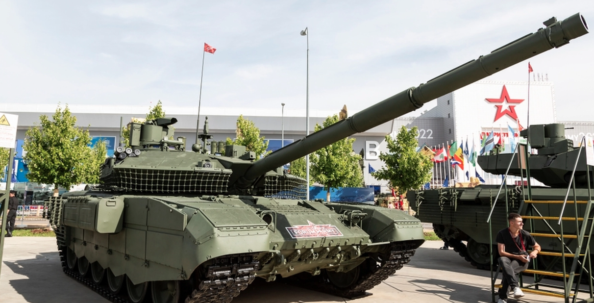 Ukrainas militär förstör Putins bästa stridsvagn