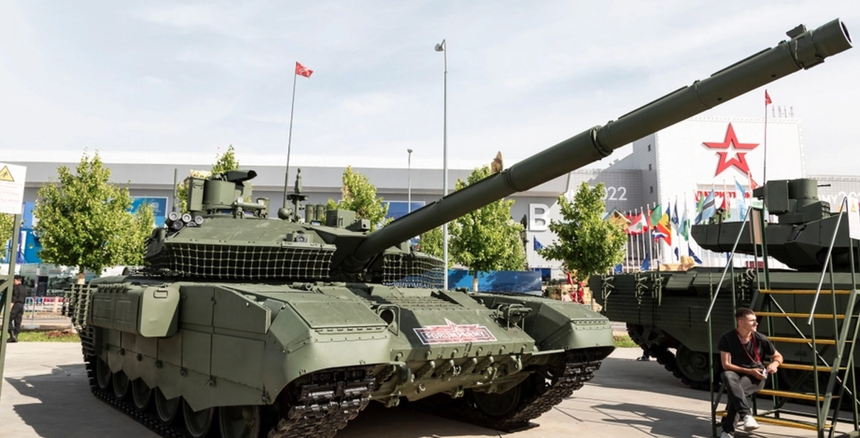 Ukrainas militär förstör Putins bästa stridsvagn