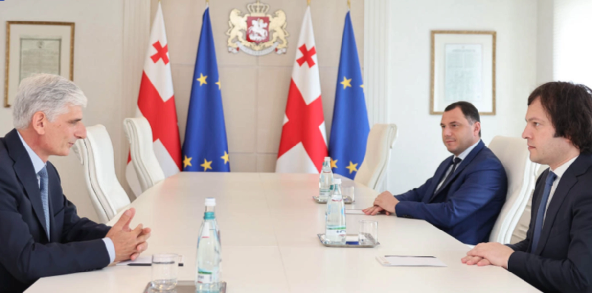 Georgiens premiärminister erbjuder att återuppta relationerna med USA